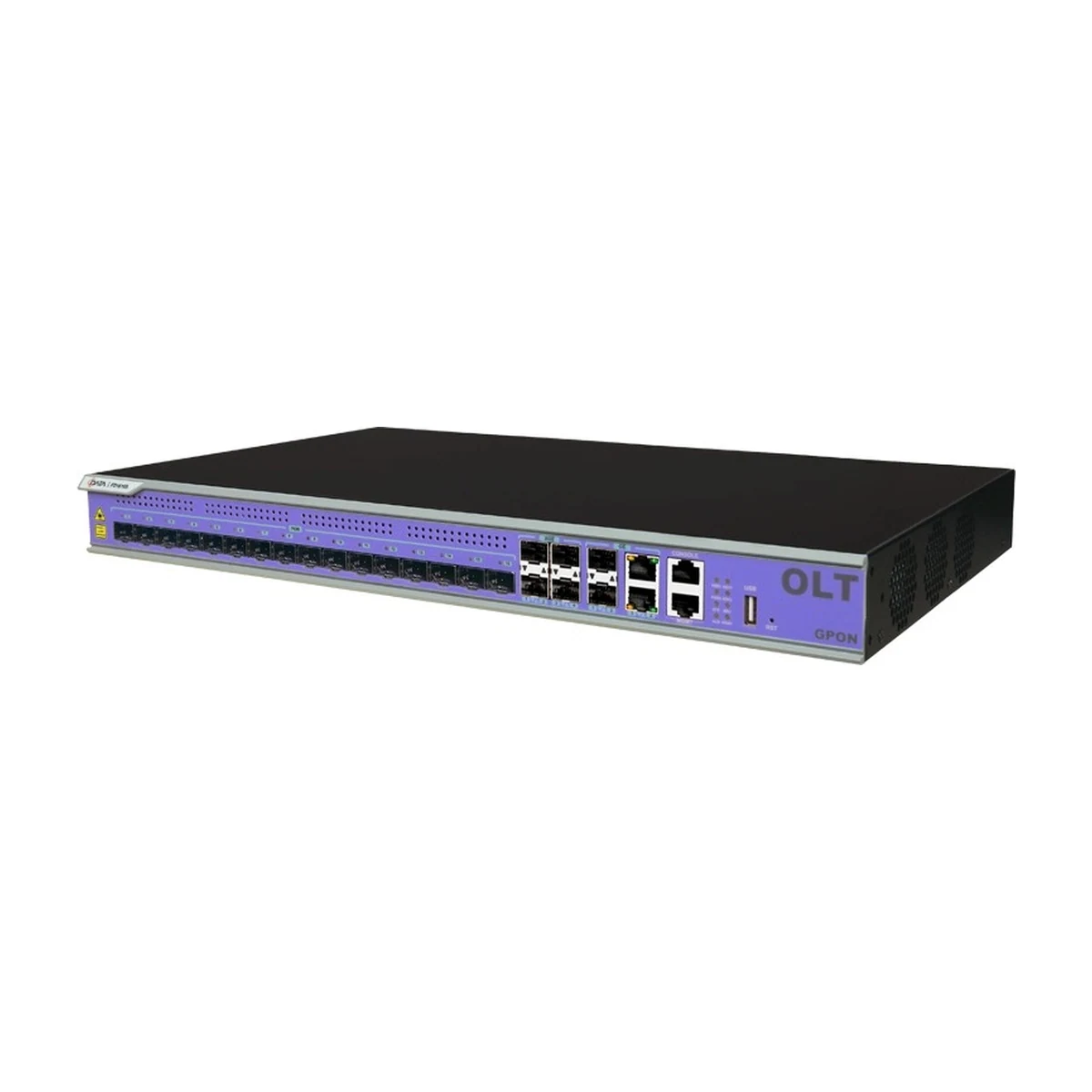 Абонентский терминал OLT C-DATA FD1616S-B2 с 16 портами GPON (в комплекте 16 SFP) — фото 2