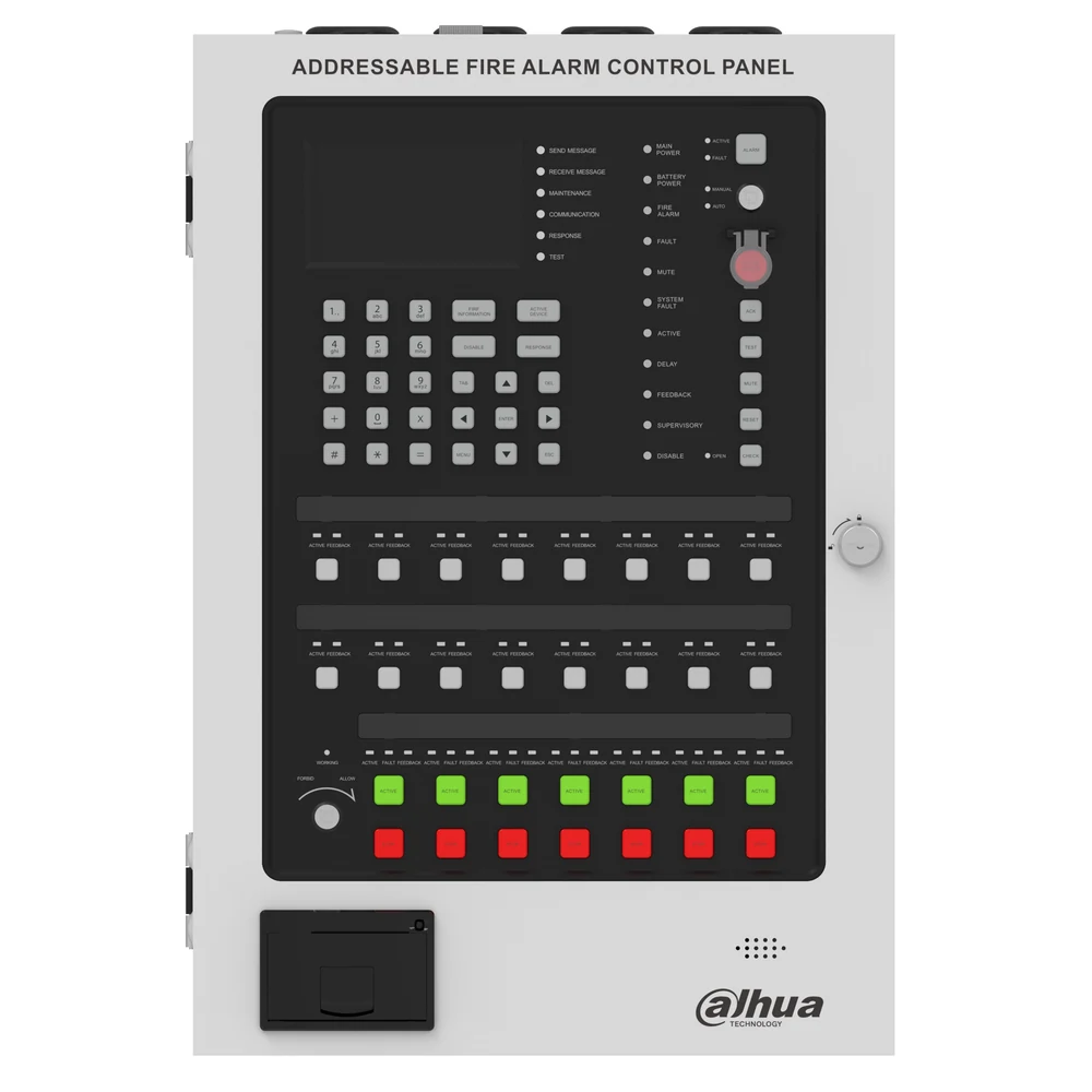 Адресная приёмно-контрольная панель пожарной сигнализации Dahua DHI-HY-1022R