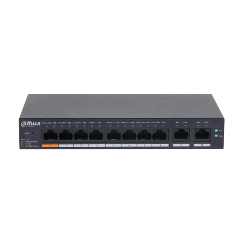 PoE-коммутатор Dahua CS4010-8ET2GT-60