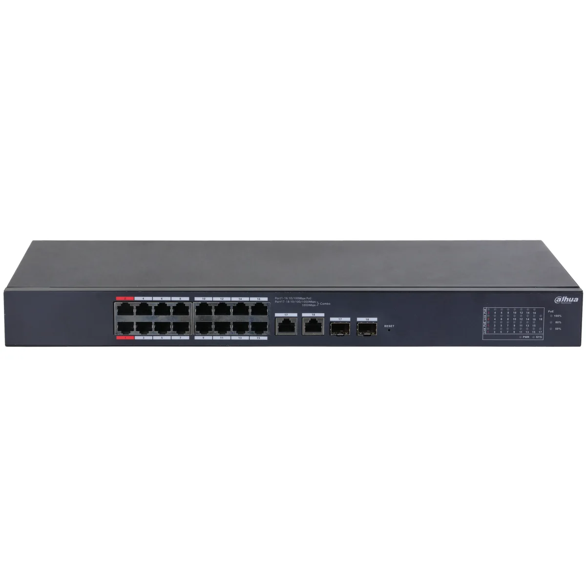 PoE-коммутатор Dahua CS4218-16ET-190