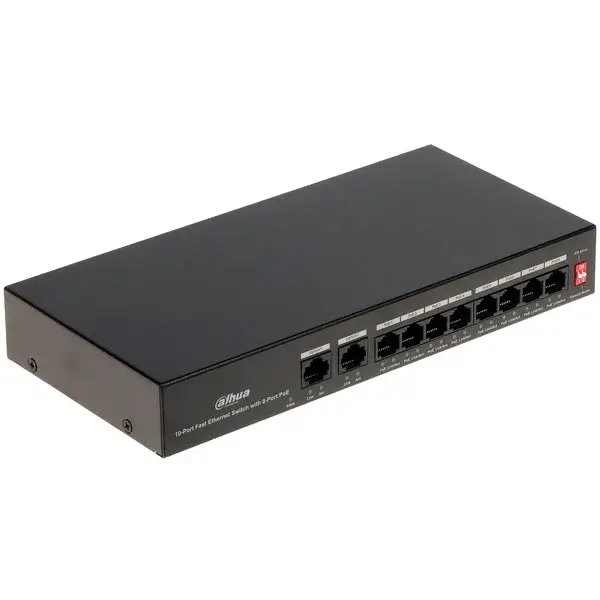 PoE-коммутатор Dahua S3010-8ET2ET-60