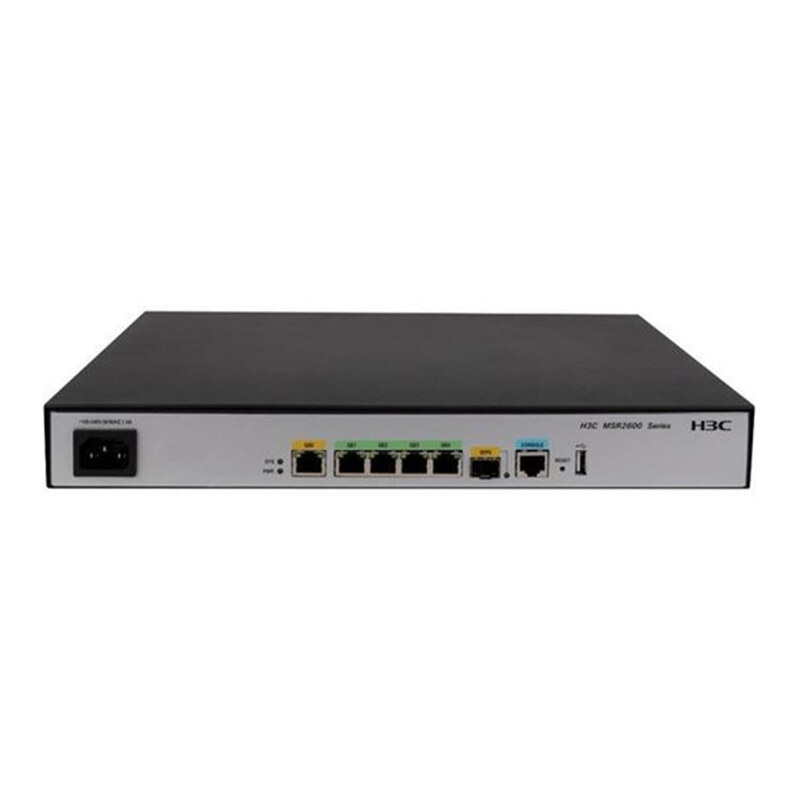 Маршрутизатор H3C MSR2600-6-X1 (модульный, 6×GE)