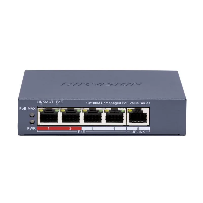 PoE-коммутатор Hikvision DS-3E0105P-E/M(B)(O-STD)
