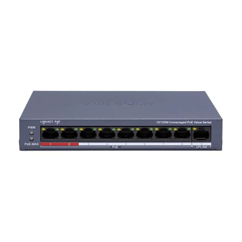 PoE-коммутатор Hikvision DS-3E0109P-E/M(B)(O-STD)