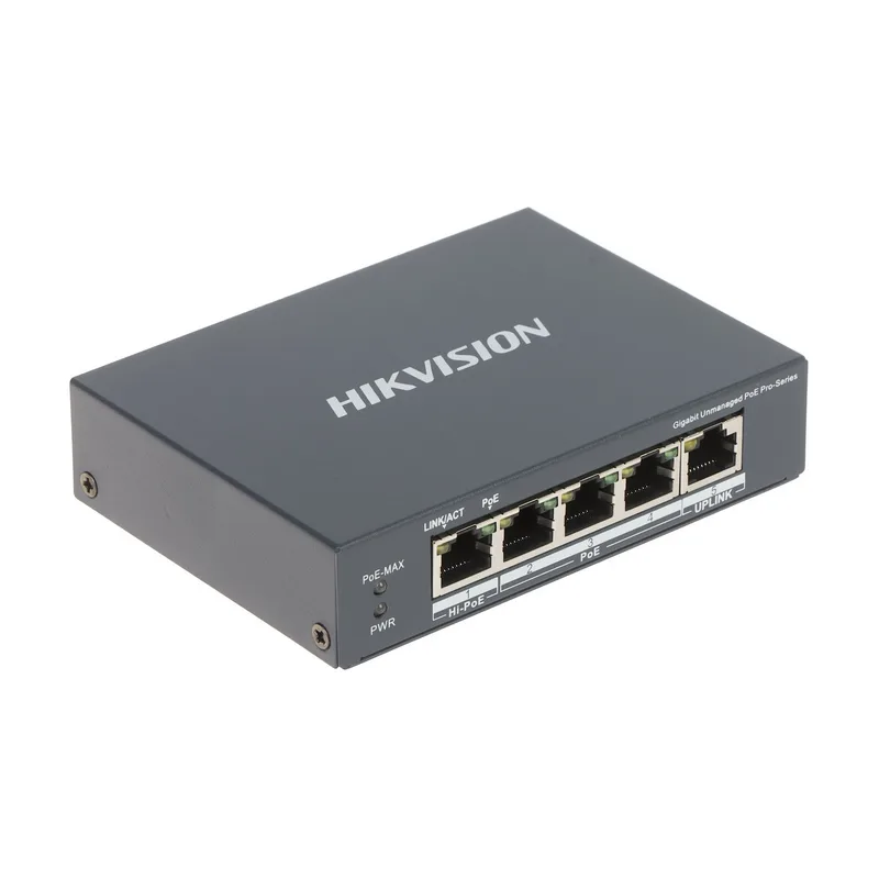PoE-коммутатор Hikvision DS-3E0505HP-E