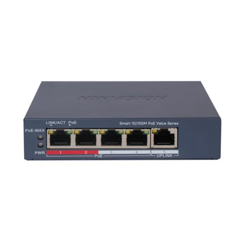 PoE-коммутатор Hikvision DS-3E1105P-EI/M
