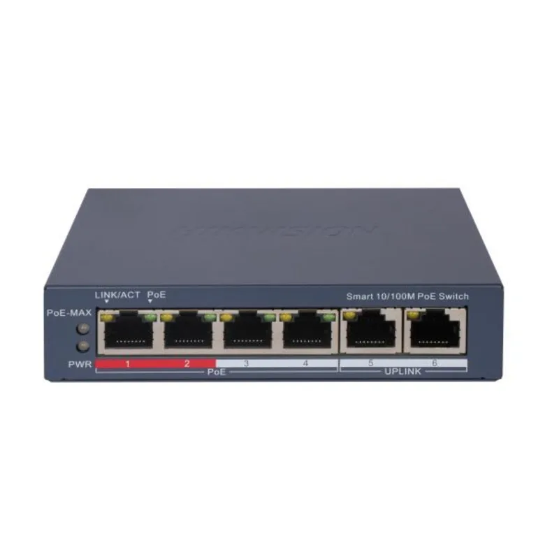 PoE-коммутатор Hikvision DS-3E1106P-EI/M(O-STD)