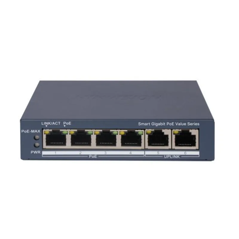PoE-коммутатор Hikvision DS-3E1506P-EI/M