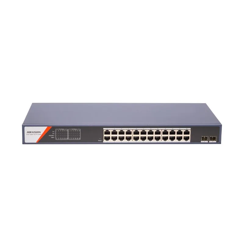 PoE-коммутатор Hikvision DS-3E1526P-SI-24P2F