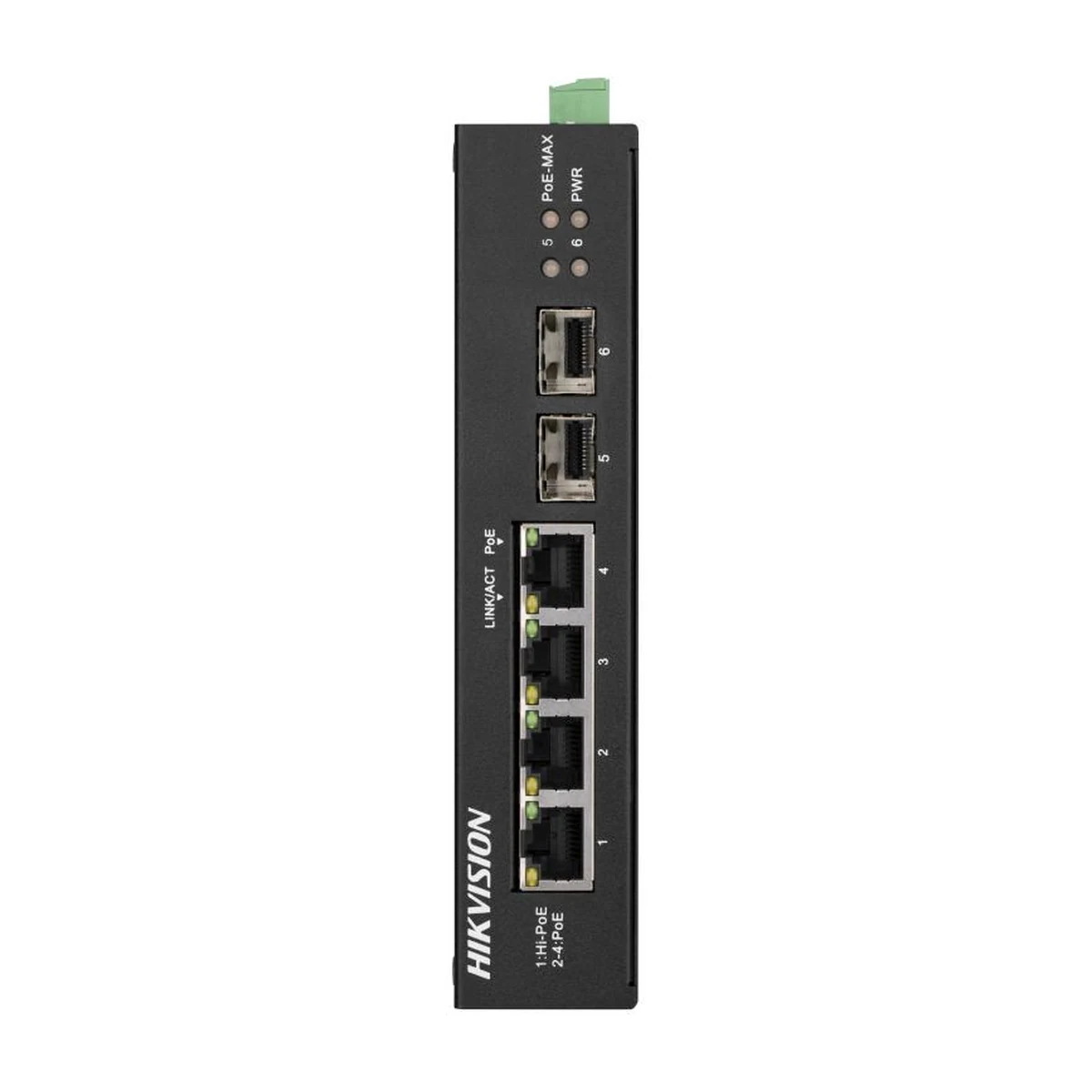Unmanaged PoE switch Hikvision DS-3T0506HP-E/HS — фото 2