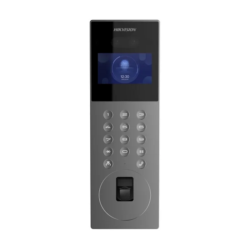 Видеодомофон с биометрией Hikvision DS-KD9203-FE6(O-STD)