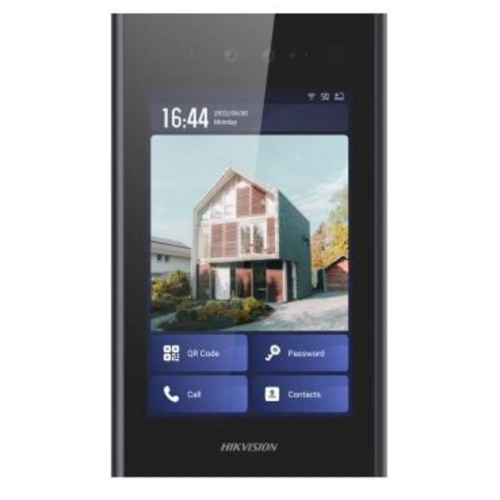Вызывная панель Hikvision DS-KD9633-WBE6 (сенсорный экран, Wi-Fi)