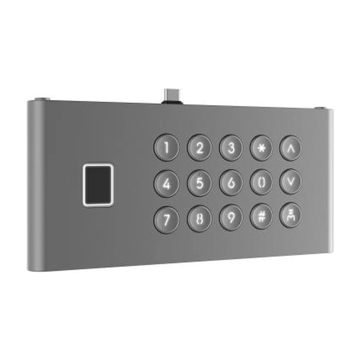 Модуль клавиатуры с отпечатком Hikvision DS-KDM9633-FKP — фото 2