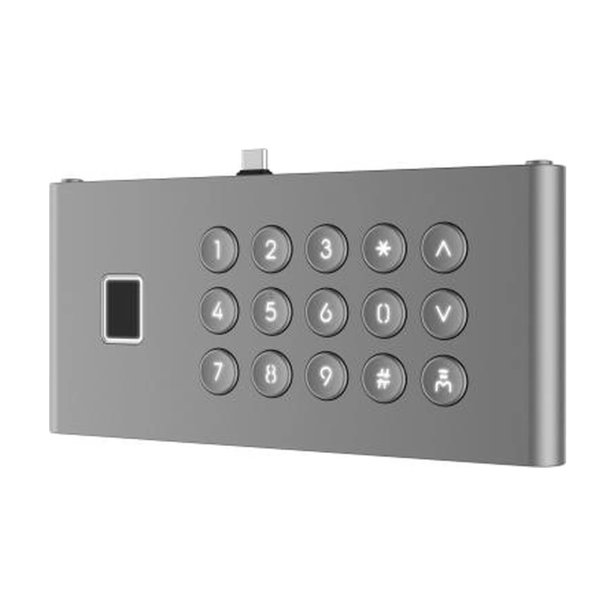 Модуль клавиатуры с отпечатком Hikvision DS-KDM9633-FKP — фото 3