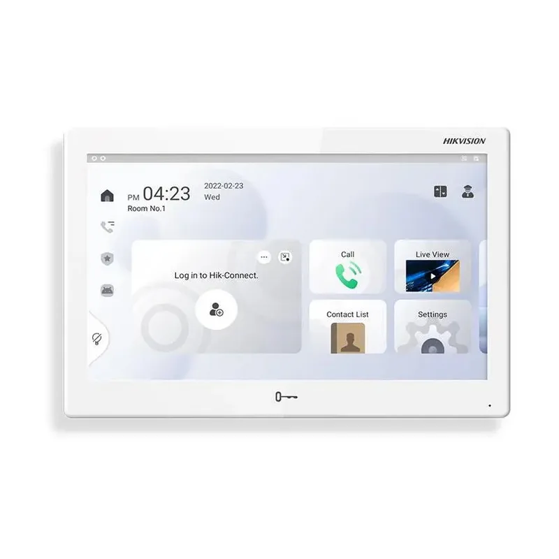 Видеодомофон (внутренняя станция) Hikvision DS-KH9510-WTE1(O-STD)
