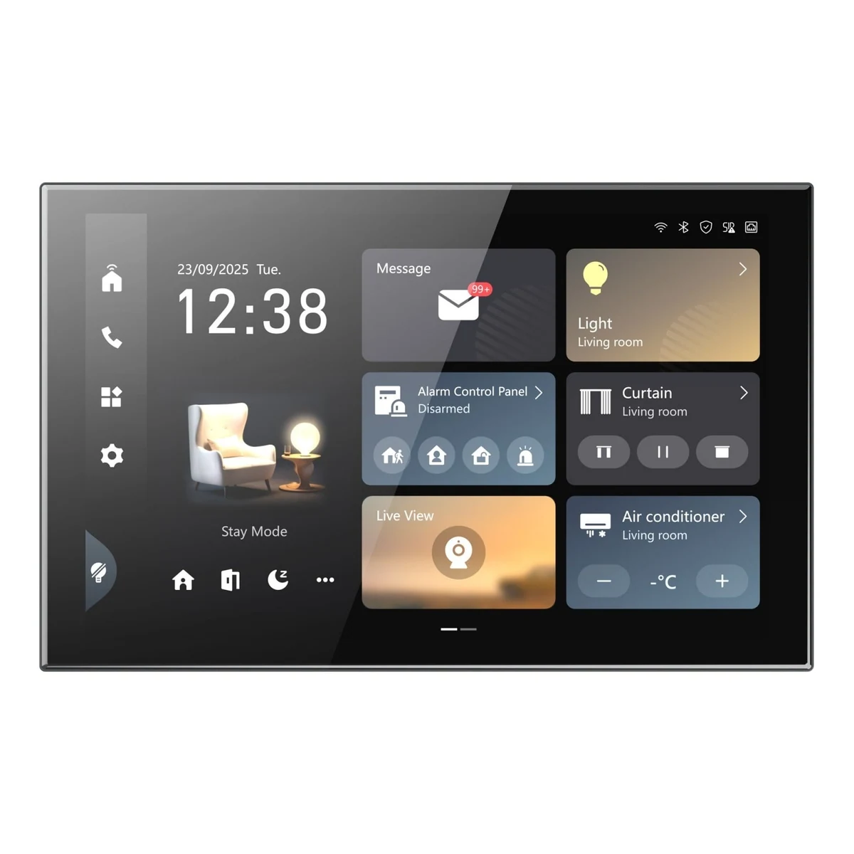 Видеодомофон Hikvision DS-KH9570-WTE1/S (Android, 10.1") — фото 3