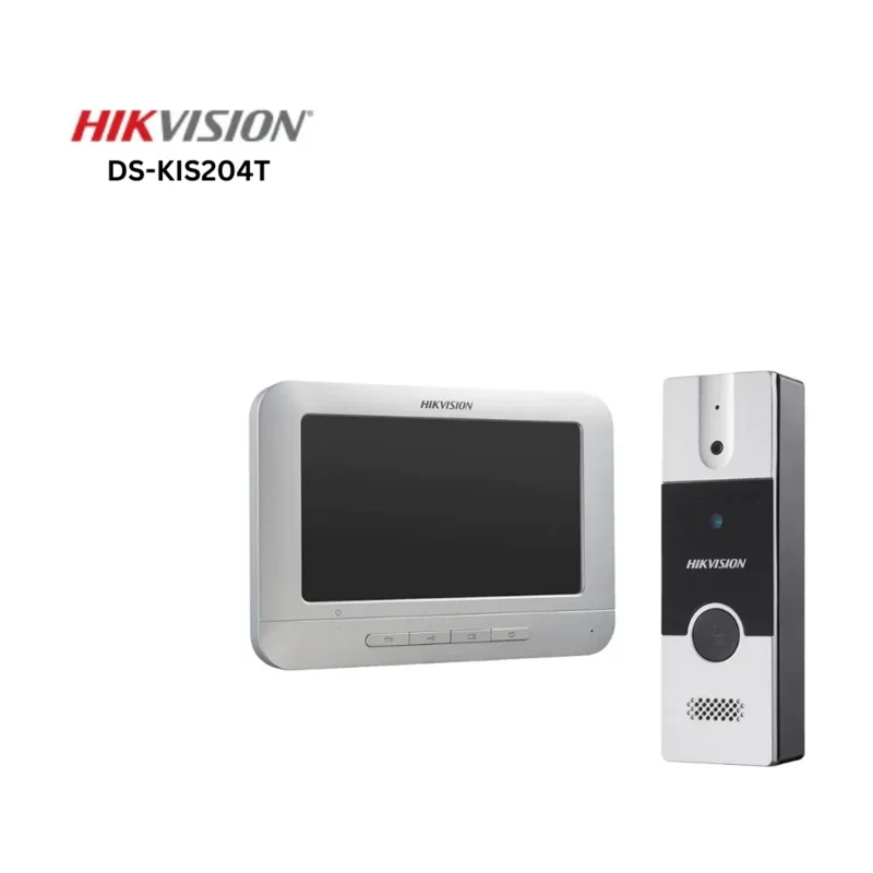 Комплект видеодомофона Hikvision DS-KIS204T(O-STD)