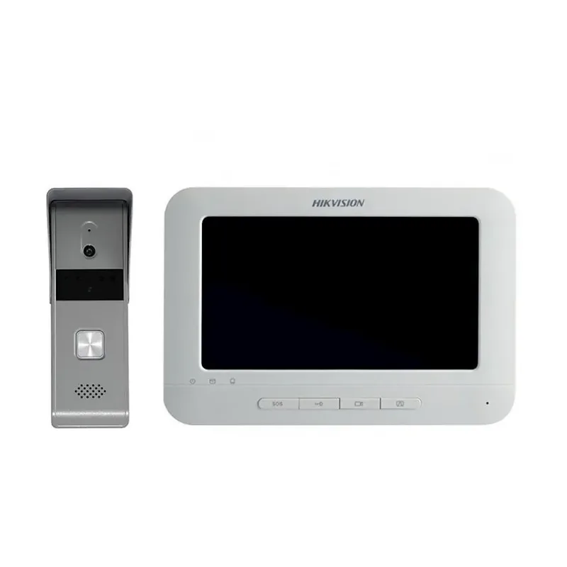 Комплект видеодомофона Hikvision DS-KIS205T(GREY)