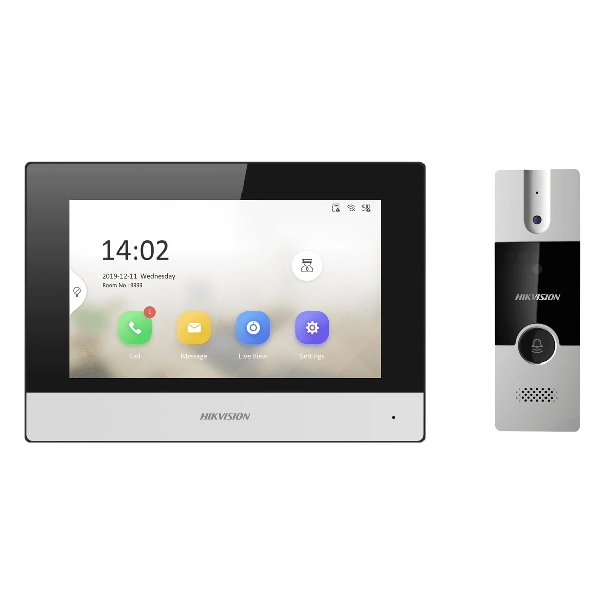 Комплект IP-домофона Hikvision DS-KIS611-S — фото 3