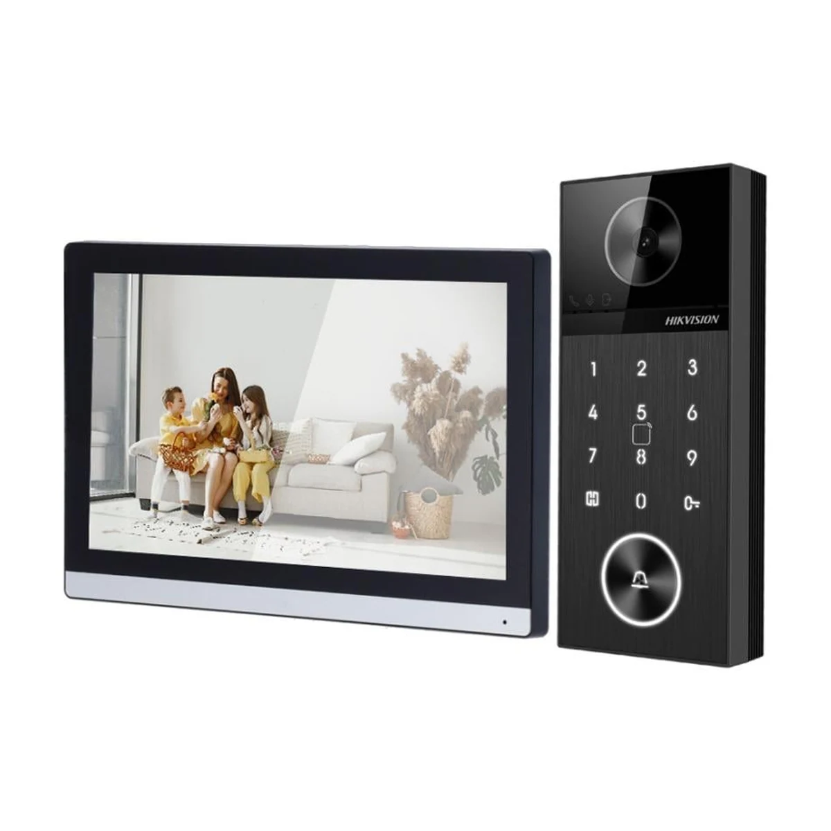 Комплект IP-домофона Hikvision DS-KIS612-P — фото 3