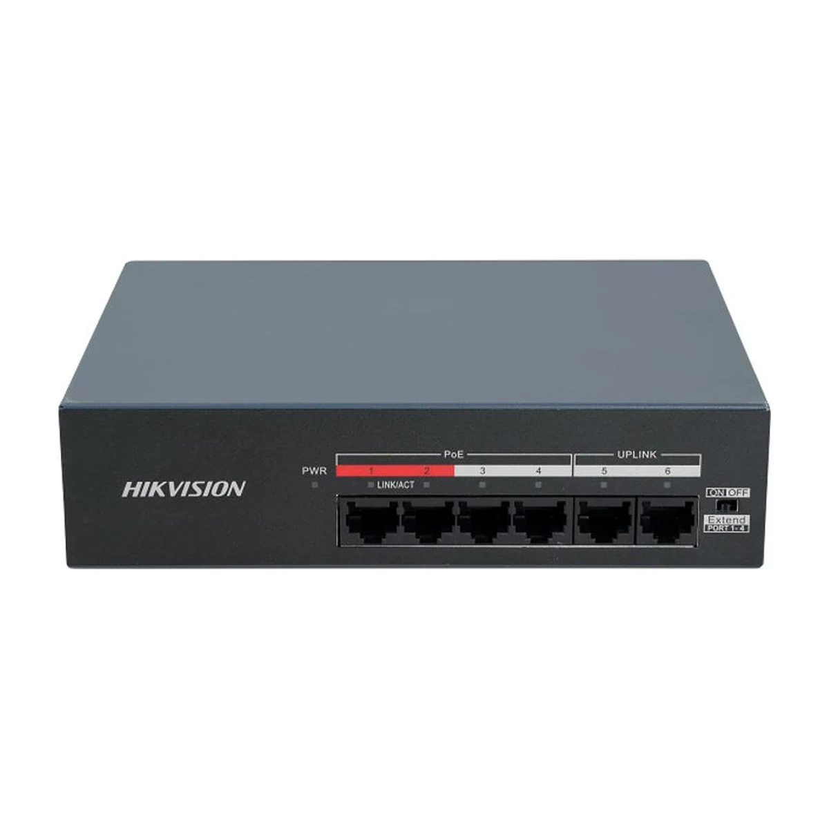 Неуправляемый PoE-коммутатор Hikvision DS-XS06-P
