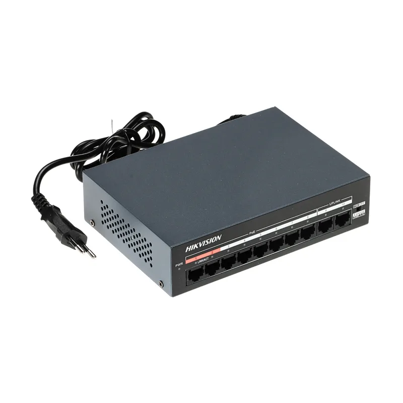 PoE-коммутатор Hikvision DS-XS10-P