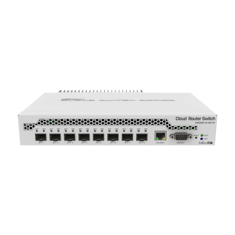 Оптический коммутатор MikroTik CRS309-1G-8S+IN