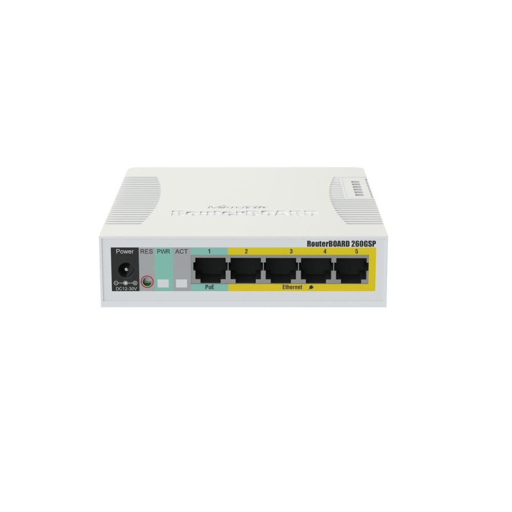 Оптический коммутатор MikroTik CSS106-1G-4P-1S