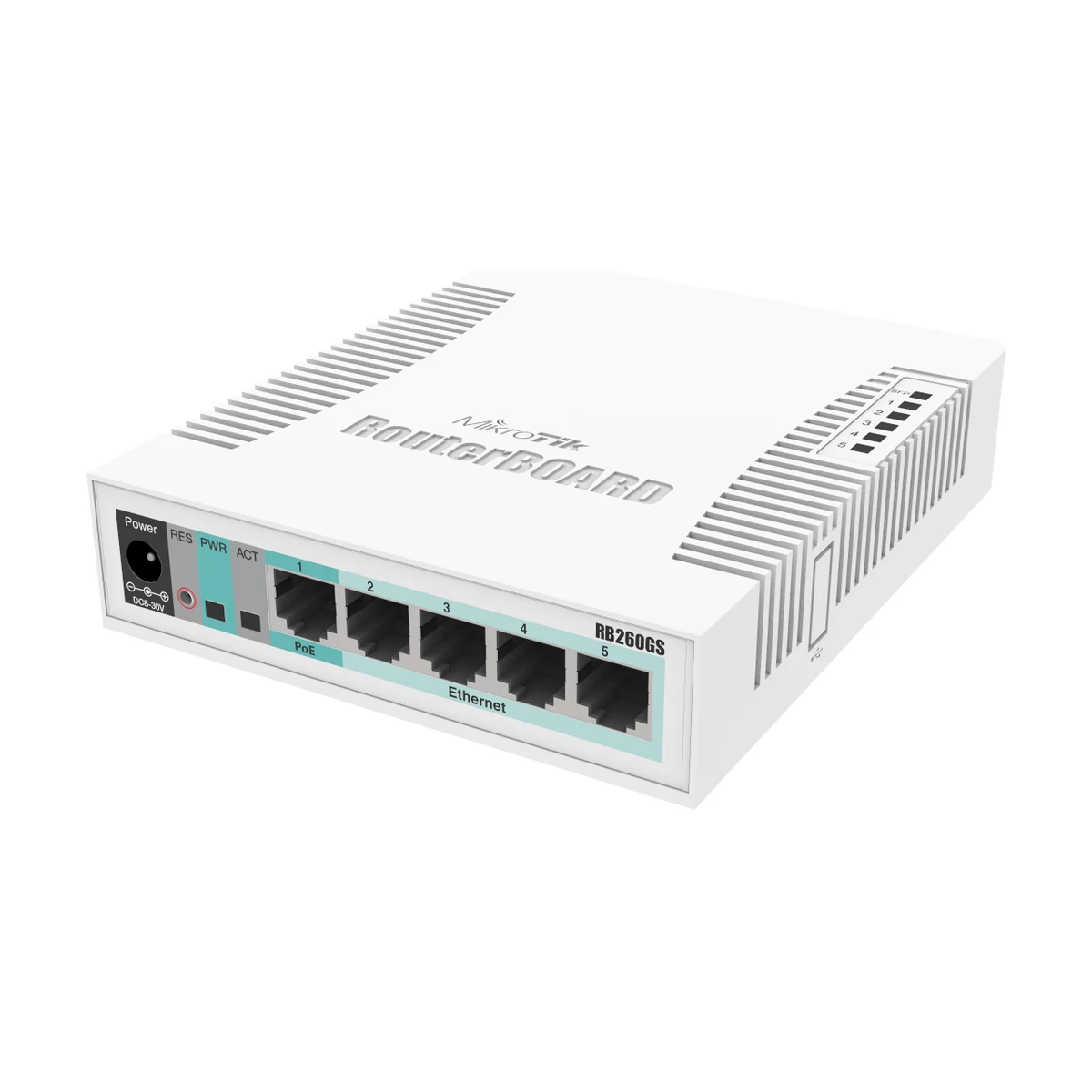 Коммутатор MikroTik CSS106-5G-1S — фото 2