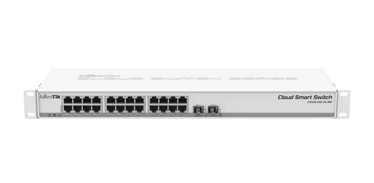 Коммутатор MikroTik CSS326-24G-2S+RM