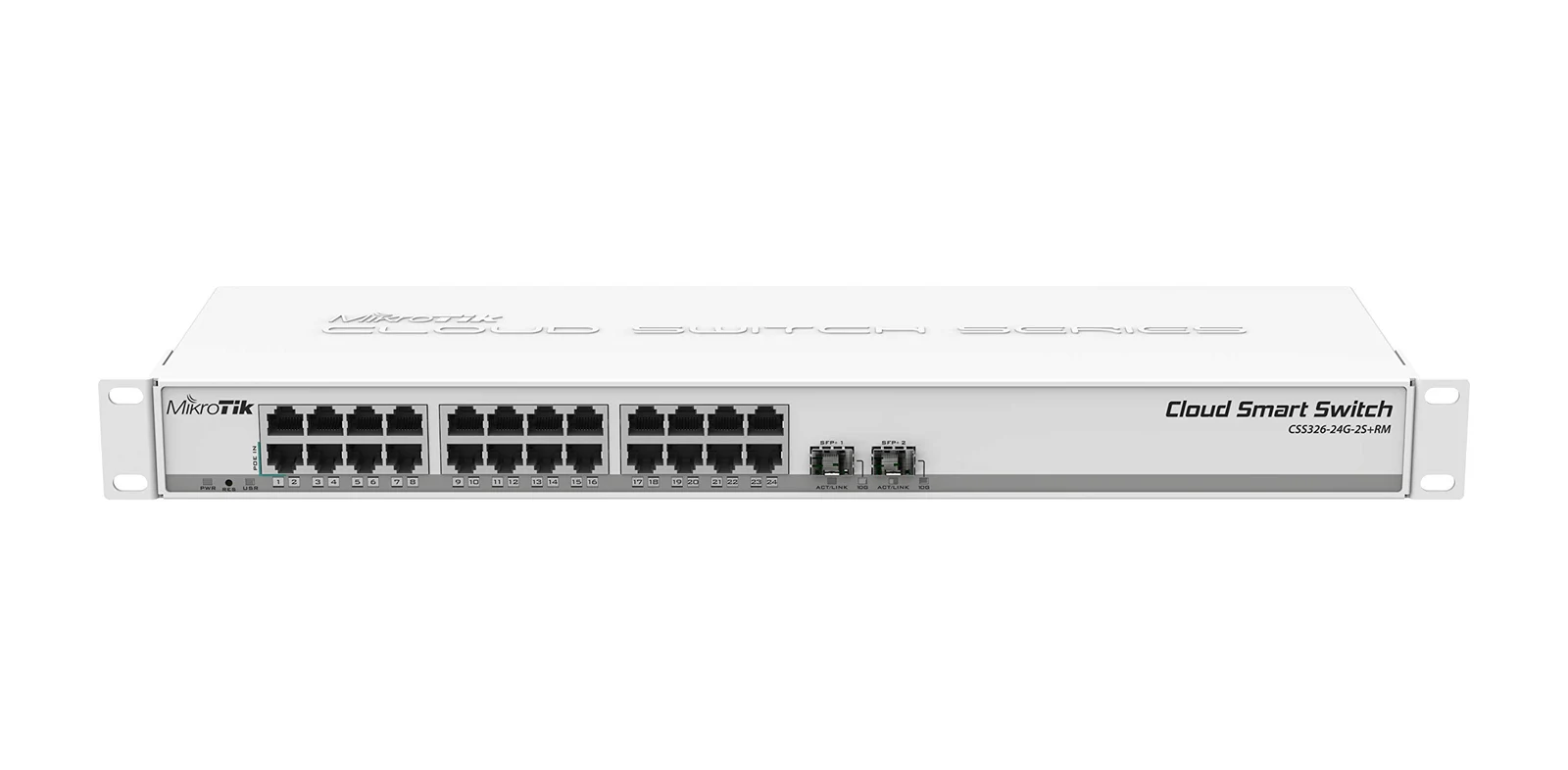 Коммутатор MikroTik CSS326-24G-2S+RM