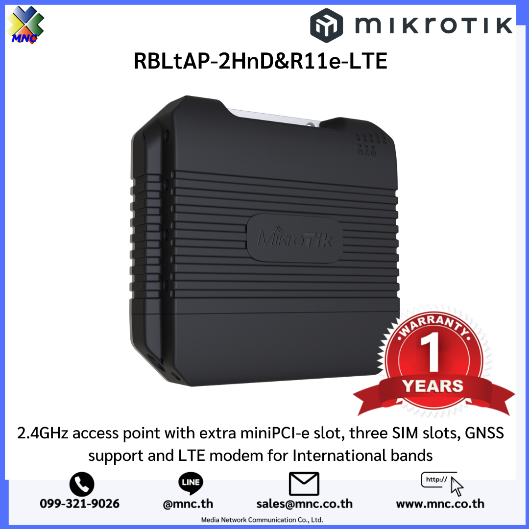 LTE маршрутизатор MikroTik RBLtAP-2HnD&R11e-LTE