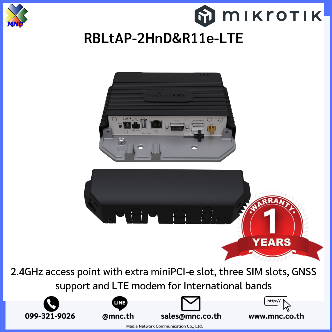 LTE маршрутизатор MikroTik RBLtAP-2HnD&R11e-LTE6