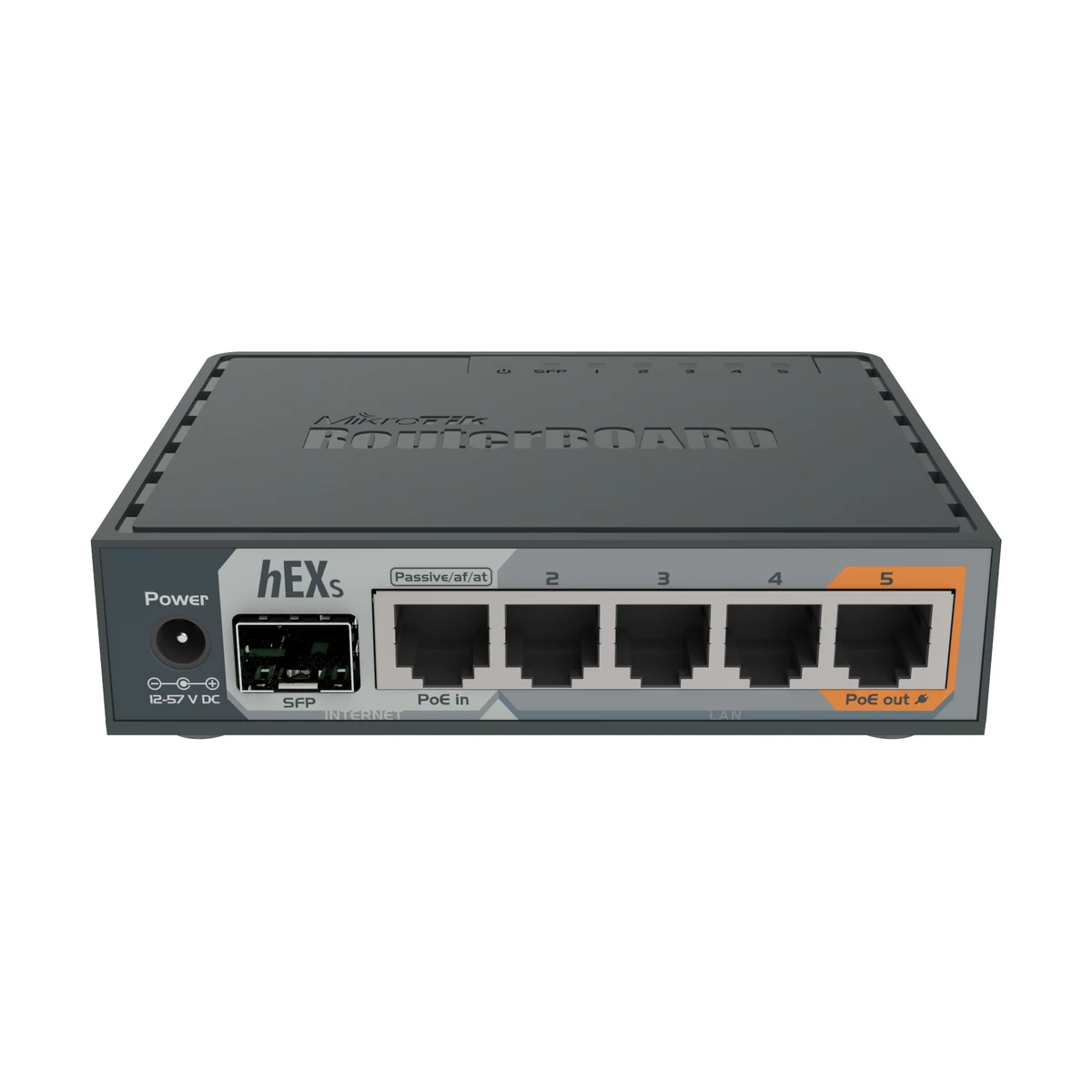 MikroTik hEX S RB760iGS router