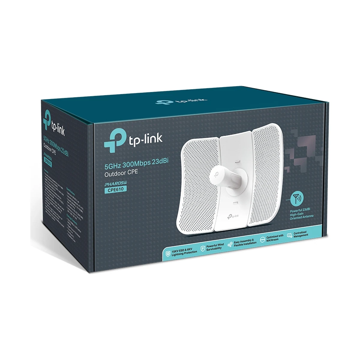 Wi-Fi мост TP-Link CPE610 (5 ГГц, 23 дБи, до 15 км) — фото 4