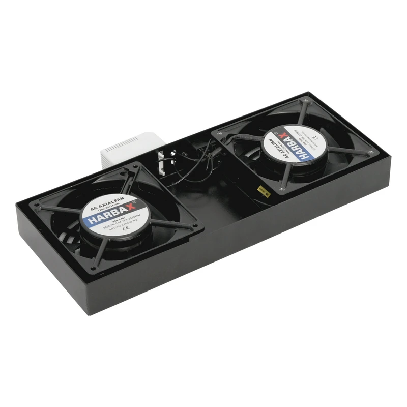 Duvar Tipi Kabinler için Pixietech Fan Paneli, 2 fan x 12 cm