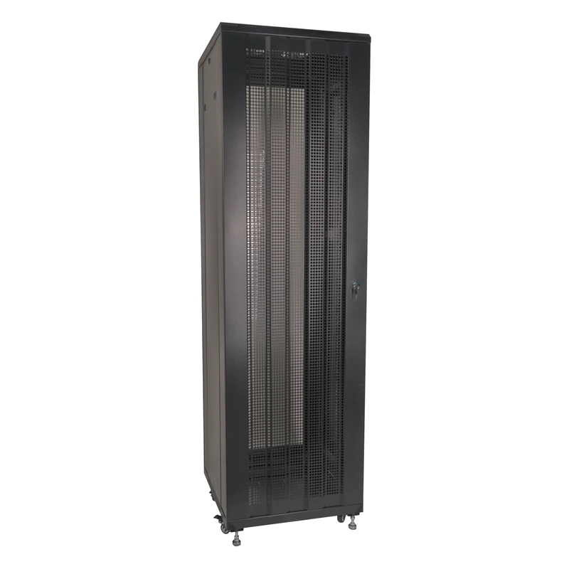 Pixietech 42U 800*800*2000 mm dikili tip kabinet, delikli kapak