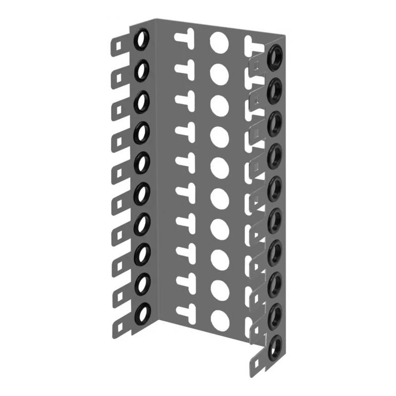 10 LSA bağlantı bloğu 10 çift için braket PXT-BR-1310-10