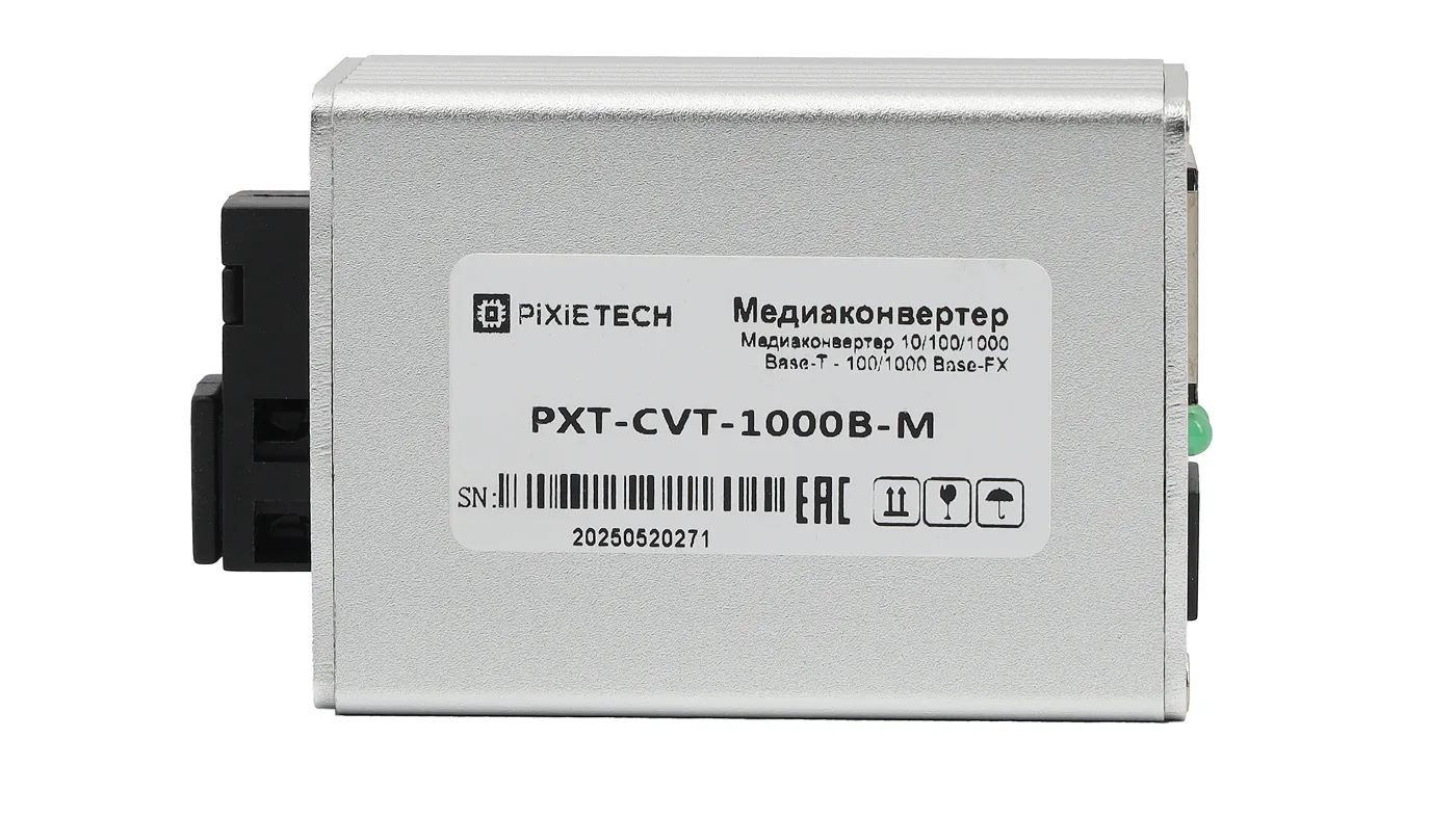 Медиаконвертер 10/100/1000-Base-T / 100/1000Base-FX, Tx/Rx: 1550/1310нм — фото 6
