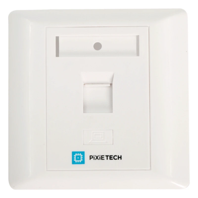 Pixietech abone prizi, gömme, Keystone modülleri için, 1 port