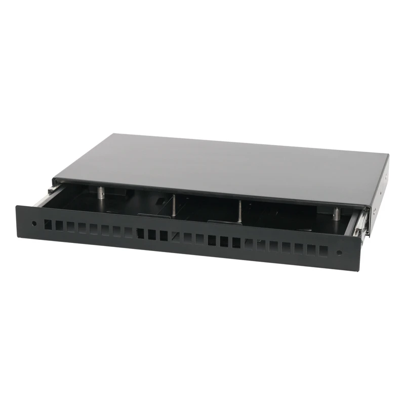 Кросс оптический Pixietech 19" на 24 порта, выдвижной, 1U