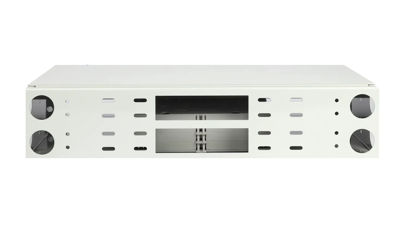Pixietech 19" optical patch panel (ODF), fully equipped for 48 SC ports (kit with adapters and cords) — фото 3