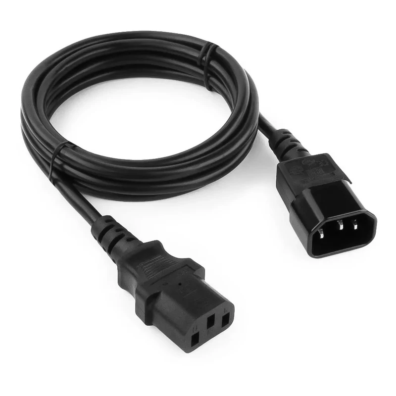 Кабель питания Pixietech IEC320-C14/IEC320-C13, 220B, 10А, 1.8м