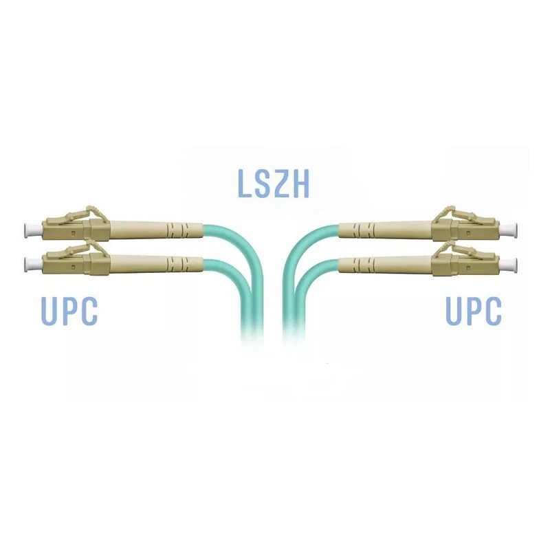 Патчкорд оптический LC/UPC SM Duplex, 2 м
