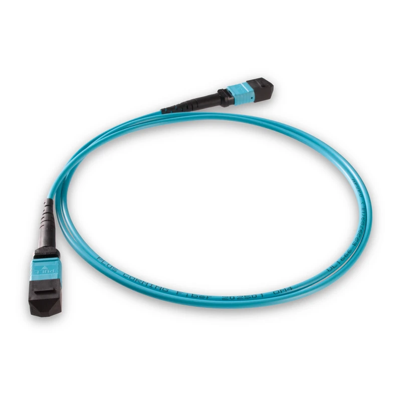 Патчкорд оптический MPO-MPO Female-Female, 12 волокон MM 50/125 (OM4), 20м