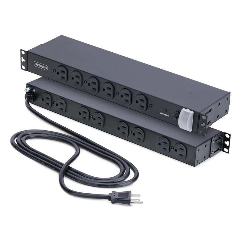 Блок розеток Pixietech 16A 36xC13 9xC19 3 фазы шнур 2м IEC60309 16A