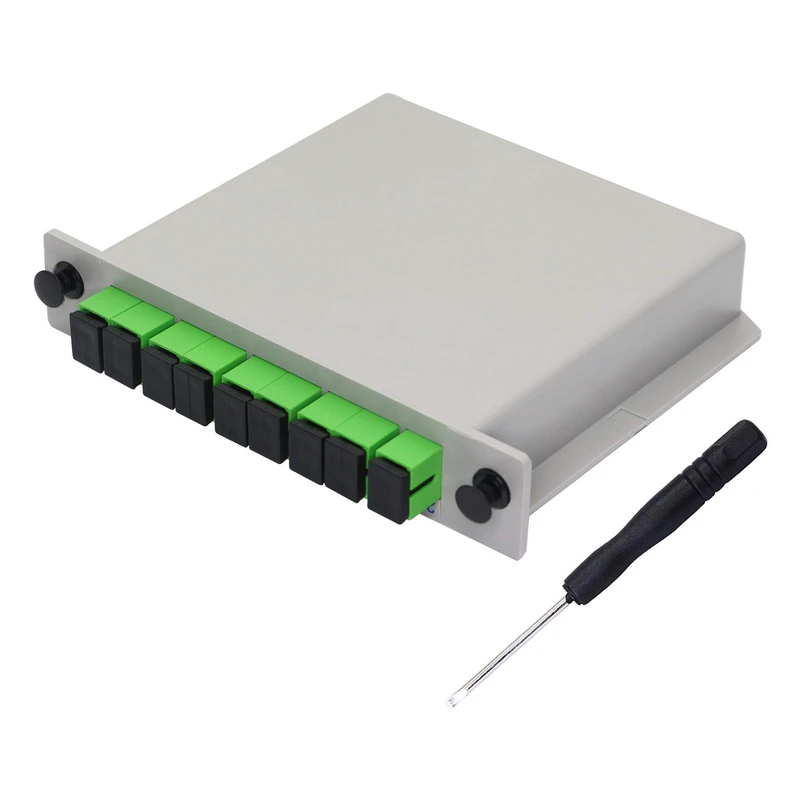 Делитель оптический планарный корпусный PXT-PLC-1x8-SC/UPC