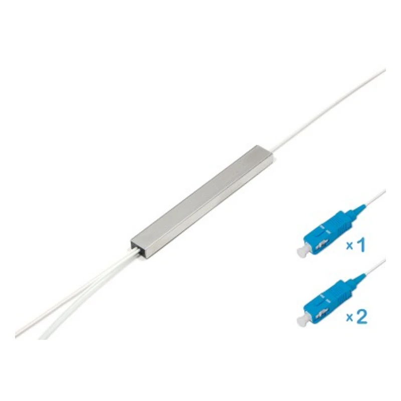Делитель оптический планарный бескорпусный PXT-PLC-M-1x2-SC/UPC