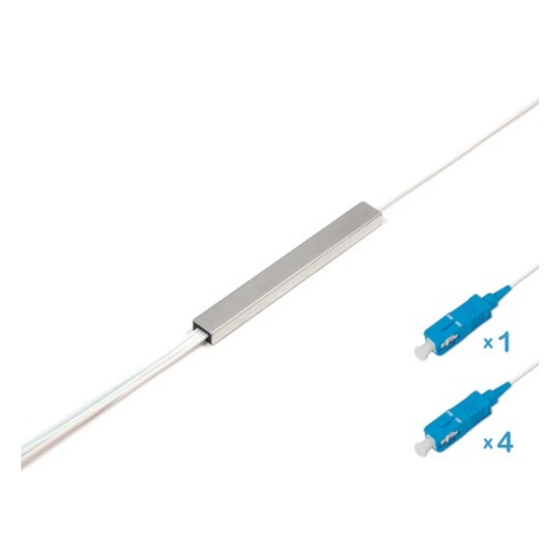 Делитель оптический планарный бескорпусный PXT-PLC-M-1x4-SC/UPC
