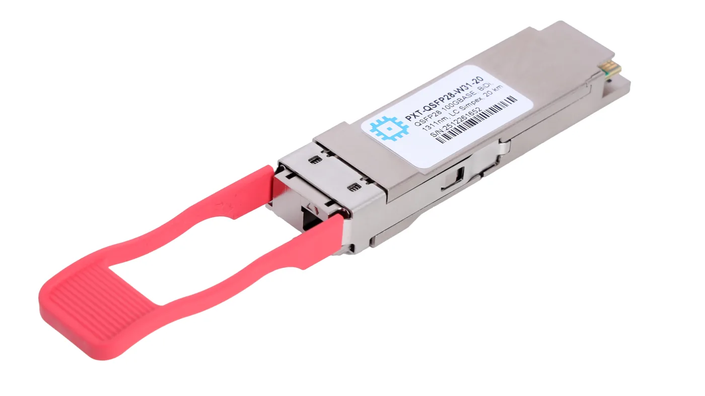 Модуль, QSFP28 100GBASE, BiDi, 1311нм, LC Simpex, дальность до 20 км — фото 2